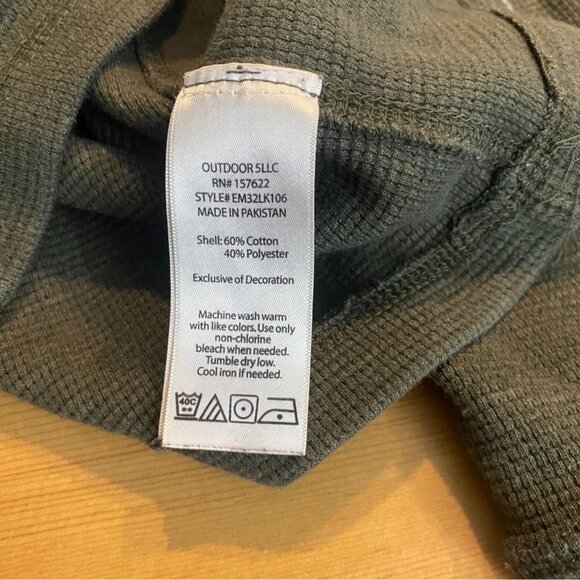 Eddie Bauer Mens Sweater Vest Large Dark Green Cotton Blend - Picture 2 of 4